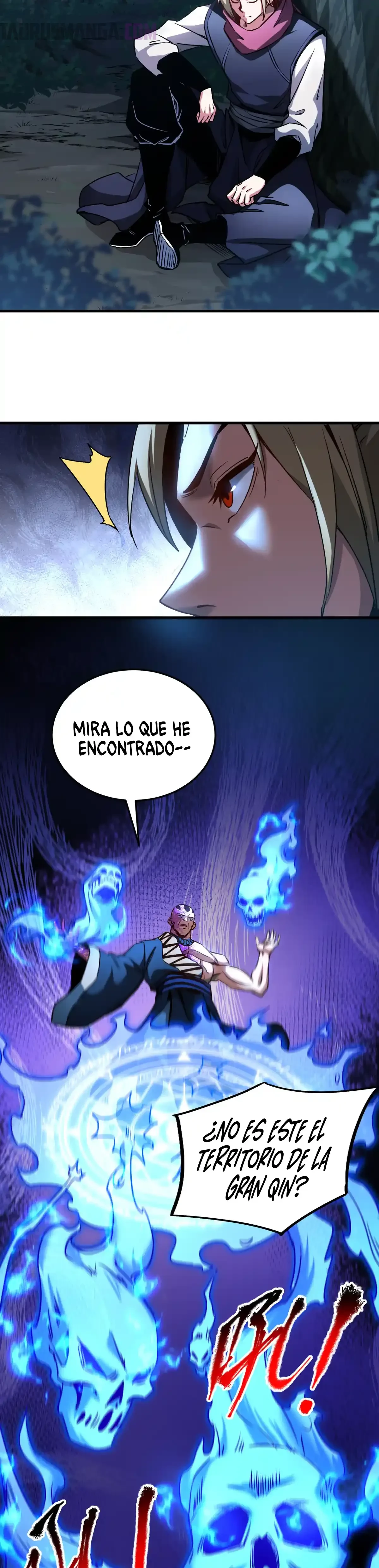 Mientras mis discípulas se matan, yo me relajo! > Capitulo 113 > Page 101